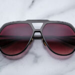 Jacques Marie Mage Lockheed Sunglasses - Black