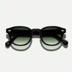 Moscot Lemtosh Black Sunglasses with Customs Made Tints - G-15 Fade