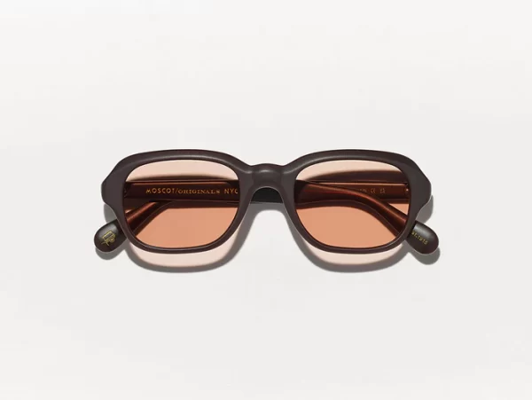 Moscot Meshug Sun - Matte Dark Brown