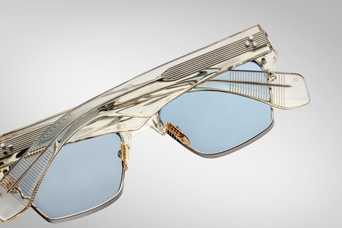 Jacques Marie Mage Bugsy Sunglasses - in Brut - Image 2