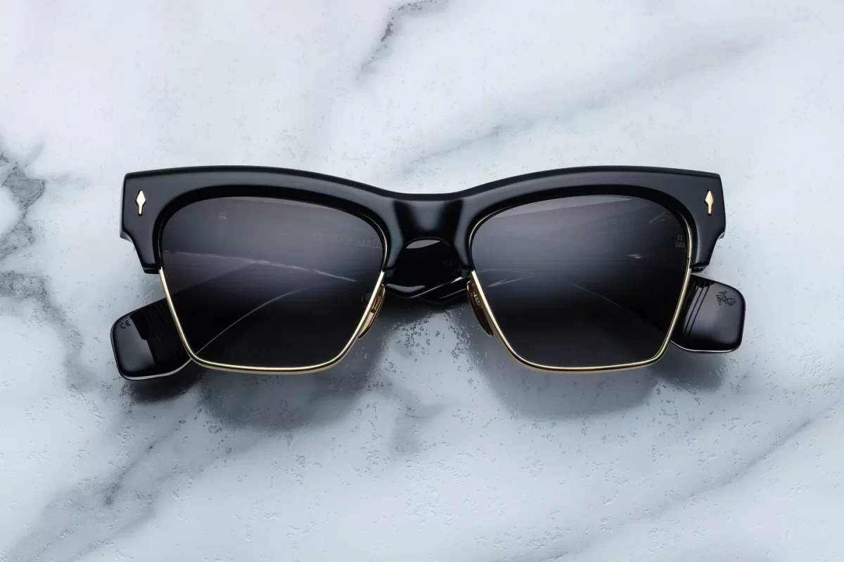 Jacques Marie Mage Bugsy Sunglasses - in Eclipse 2 - Image 1