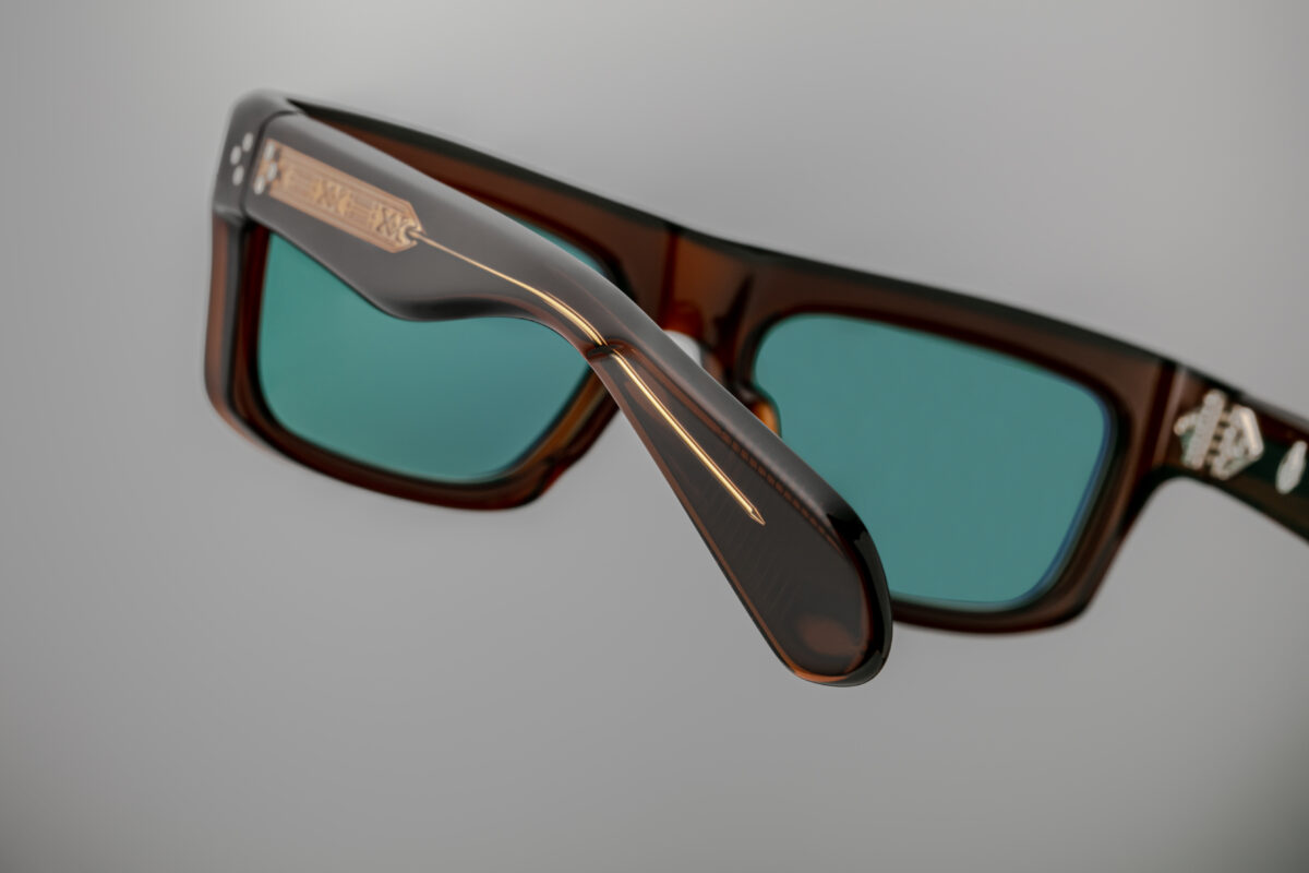 Jacques Marie Mage Cleavon Sunglasses - Hickory - Image 3