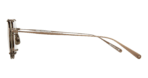 Garrett Leight William Clip- Antique Gold/Green - Image 3