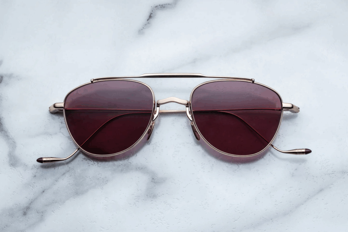Jacques Marie Mage Flynn Sunglasses - Champagne - Image 1