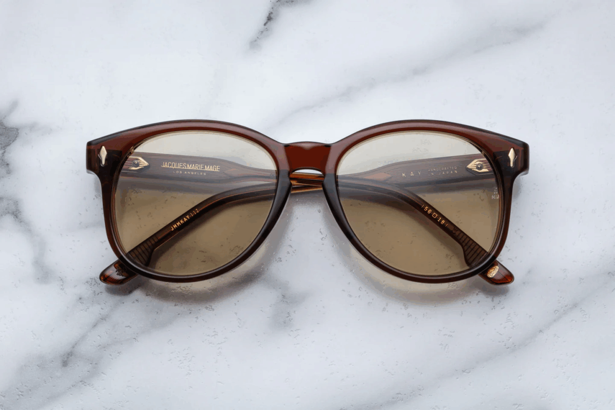 Jacques Marie Mage Kay Sunglasses for Women - Teak - Image 1