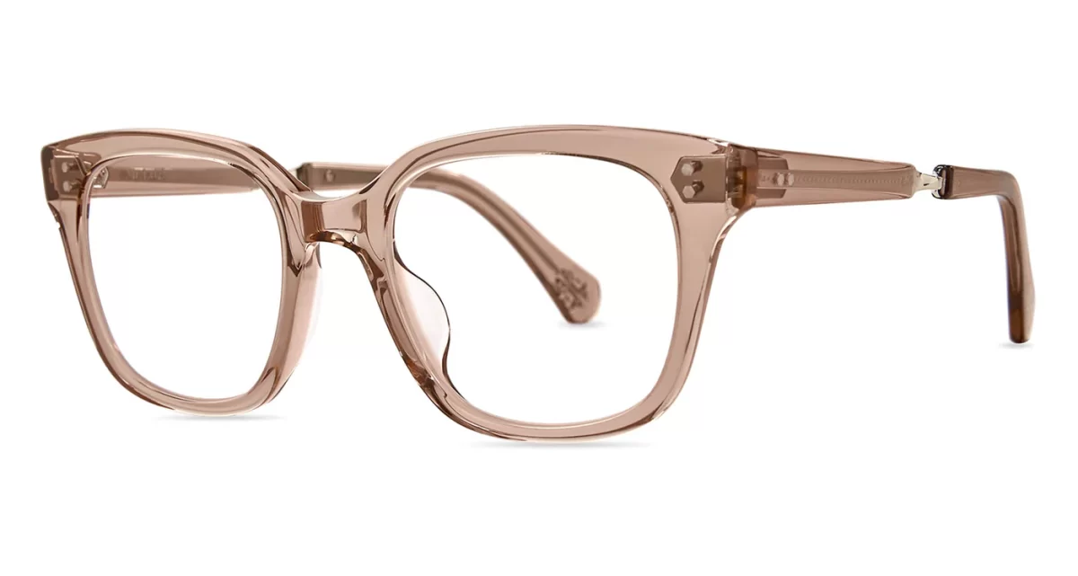 Garrett Leight Mr Light Mana C - Hibiscus Crystal-White Gold - Image 2