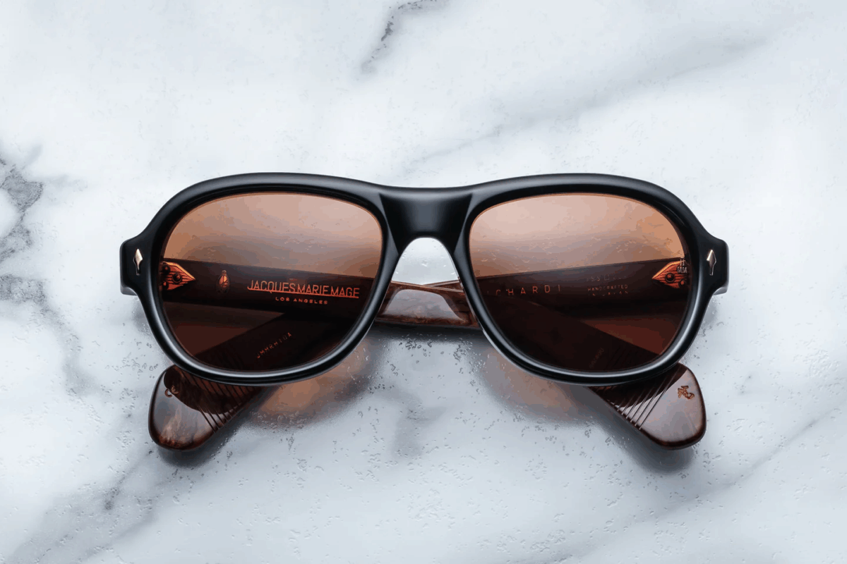 Jacques Marie Mage Richard Sunglasses - Noir - Image 1
