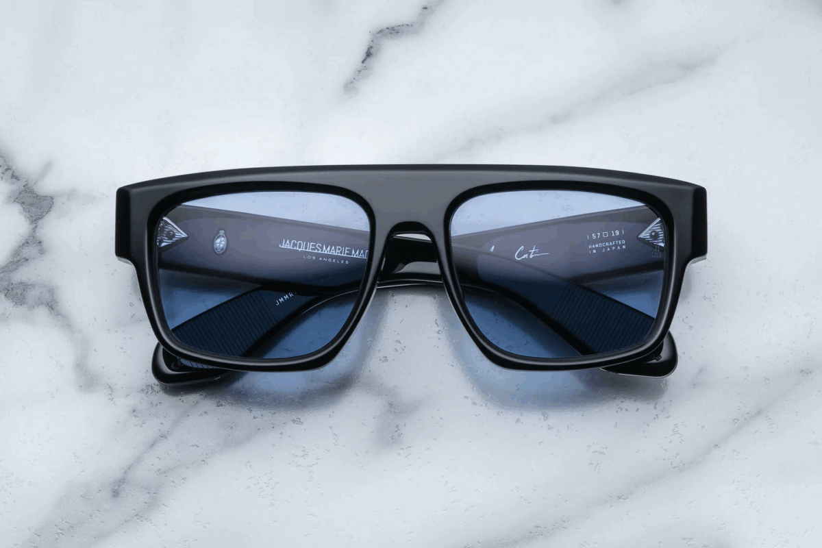 Jacques Marie Mage Ritz Sunglasses for Men by George Cortina - Ciel - Image 1