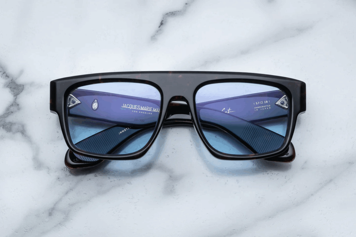 Jacques Marie Mage Ritz Sunglasses for Men by George Cortina - Tortoise - Image 1