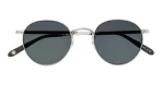 Garrett Leight Wilson M Sun - Silver-Black/Semi-Flat Pure Blue Smoke - Image 5