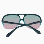 Valley Bang Bang Sunglasses - in Forest Green Fade To Rose w. Gold Metal / Olive To Rose Gradient Lens - Image 4