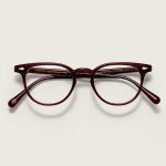Moscot Fevel Optical Glasses- Burgundy 46
