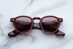 Jacques Marie Mage Zephirin-Epoxy Collection Sunglasses - in Cassis