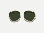 Moscot Arthur Optical Glasses with clip-on - Matte black 48