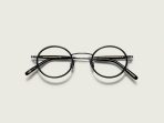 Moscot Cosnic Optical Glasses - Black/Pewter 44