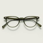 Moscot Fevel Optical Glasses - Dark green 49