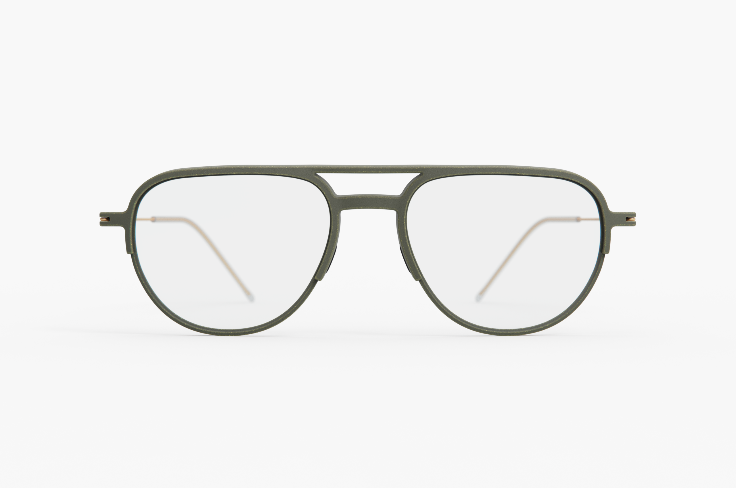 CF-PL06-M-KHA-GLD-CLR-Front-scaled Wearannu PILOT 06 M Sunglass in Khakhi - Image 1