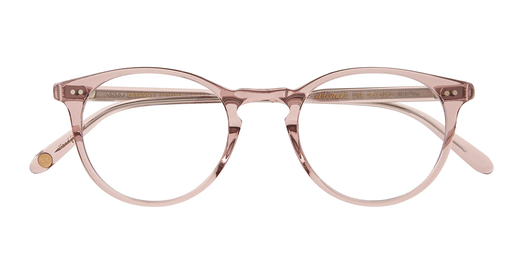 Optical_Winward_1050_DER_4_3bb5c55f-ebef-455b-b2d5-6dbc1f15cccc_1800x Garrett Leight Winward Frame in Desert Rose - Image 1