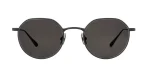Garrett Leight Eyreka Sunglass in Black/Pure Grey - Image 2