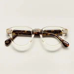 Moscot Maydela Optical in Flesh/tortoise