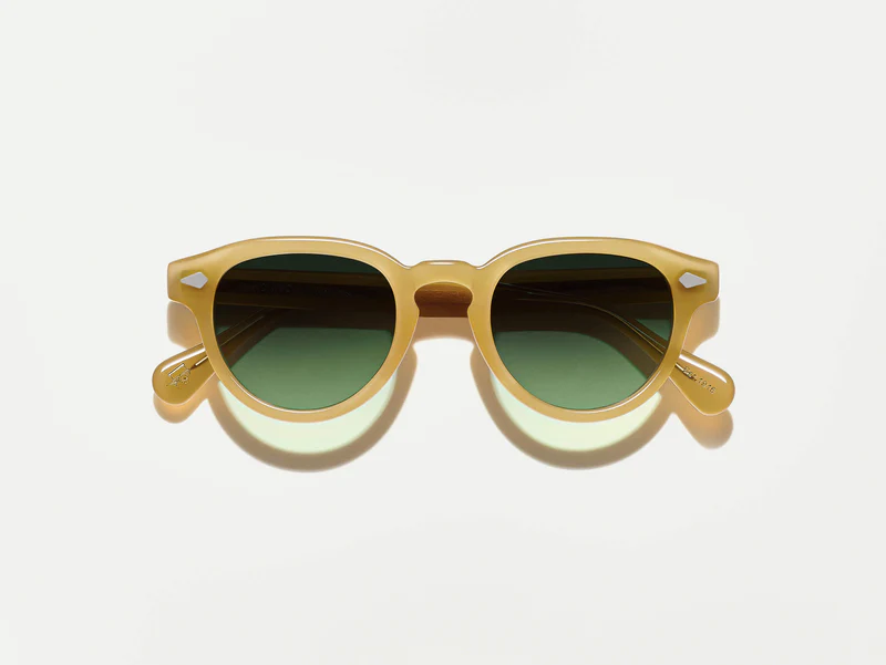 maydela-sun-color-goldenrod-pos-2 Moscot Maydela Sunglasses in Goldenrod - Image 1