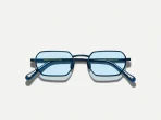 Moscot Shmooz Sunglasses in Navy