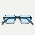 Moscot Shmooz Sunglasses in Navy