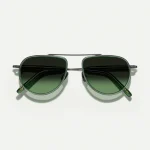 Moscot Traif Sunglasses in Pine/pewter