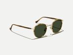Moscot Zev Sunglasses in Bamboo/gold - Image 2