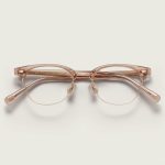 Moscot Aygen Optical Glasses in Rose/Rose Gold 48