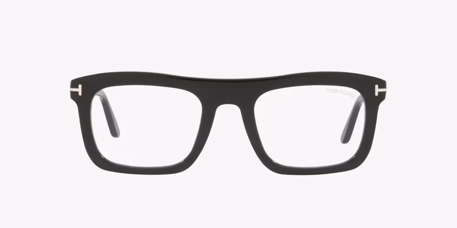 0TR001383__1330_000A Tom Ford TF5757-B in Shinny Black 001 - Image 1