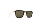 Mykita Studio Embers Sunglasses - 585 Pitch Black/Glossy Gold - Image 2