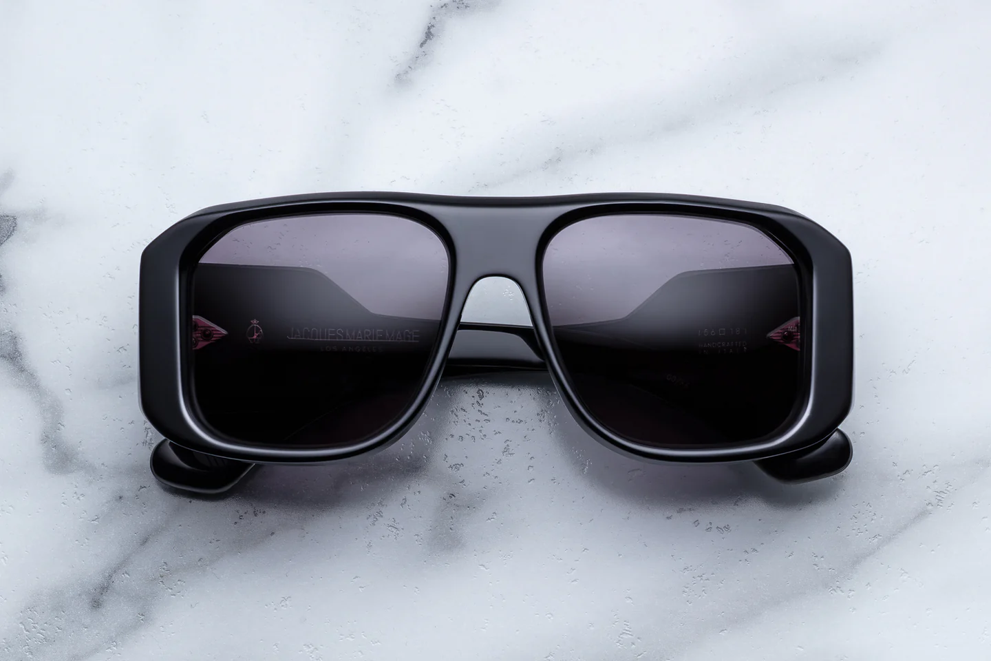 Alfie_Shadow_Front_Cropped_5377x3585_f6f3f3a7-4d51-4a76-861c-174630a5a9fc Jacques Marie Mage Alfie Sunglasses in Shadow - Image 1