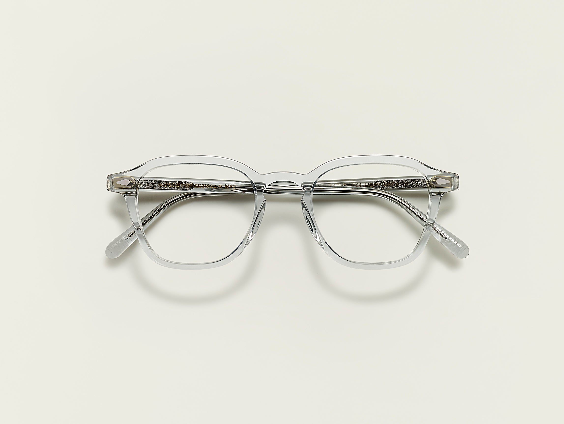 vantz-color-light-grey-pos-2 Moscot Vantz Optical Glasses - Light grey 47 - Image 1