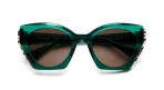 Etnia Barcelona Ritmo Sunglasses - BK in Green