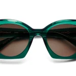 Etnia Barcelona Ritmo Sunglasses - BK in Green