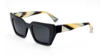 Etnia Barcelona Ritmo Sunglasses - BKHO in Black - Image 2