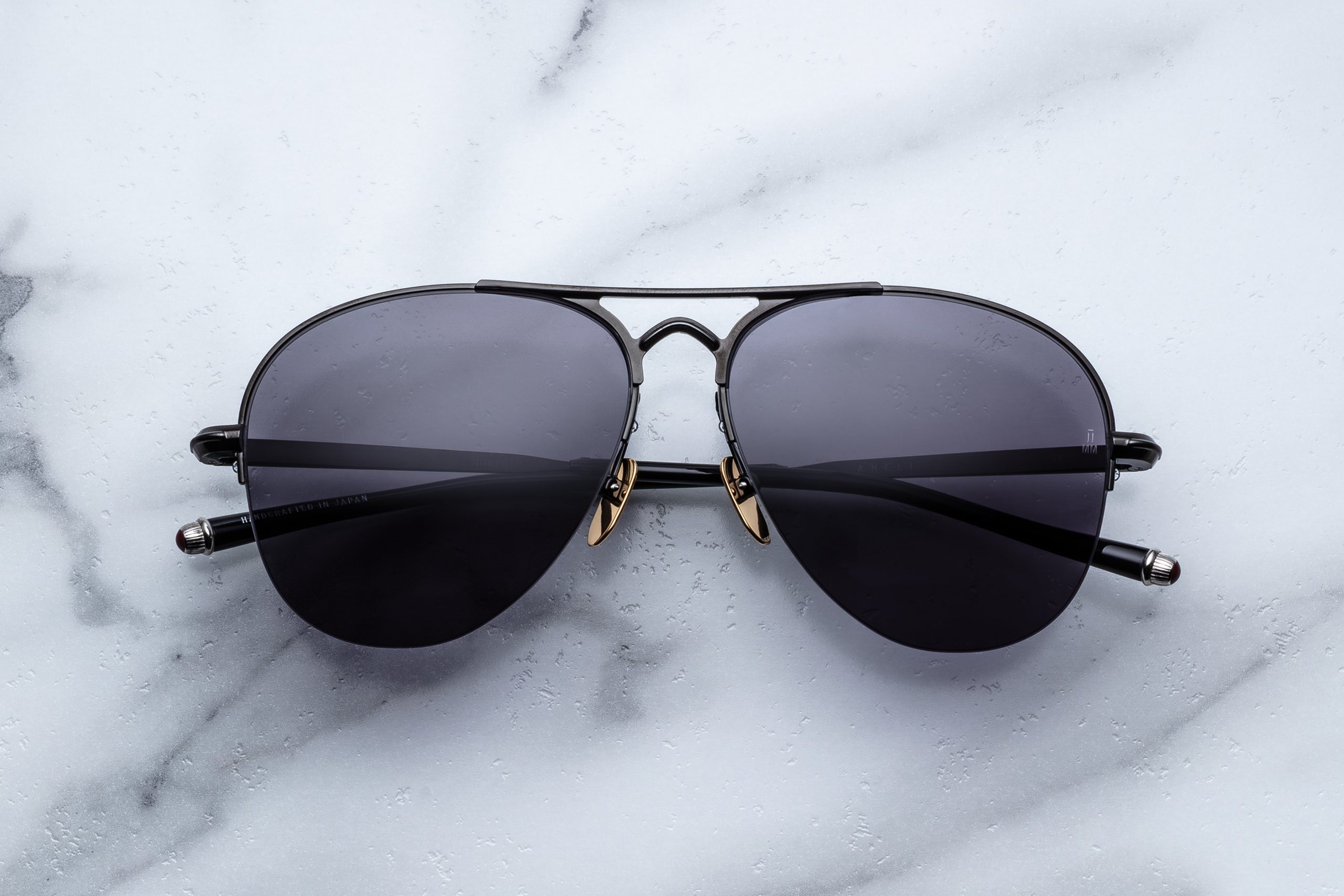 Amelia_Black_Front_Cropped_5377x3585_b5f1ddb5-0569-435d-a3fc-0bbc0e2bc365 Jacques Marie Mage Amelia in black Sunglasses - Image 1