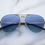 Jacques Marie Mage Amelia in Gold Sunglasses