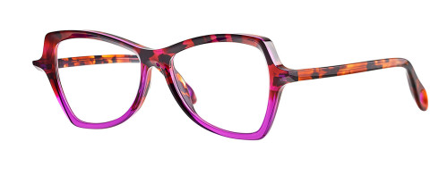 bedtime-008-brown-dalmatiantransparent-purple Theo BEDTIME (Optical - Color 8) - Image 1