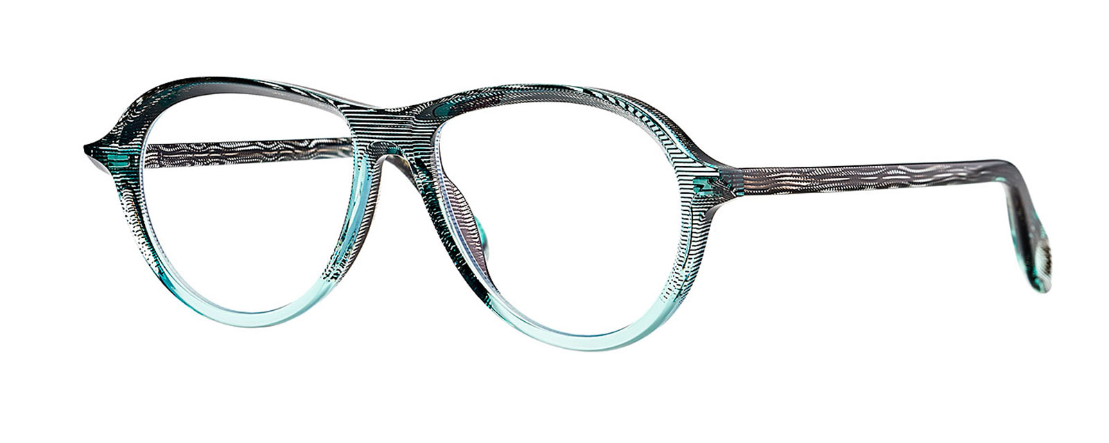 aube-015-pantytransparent-neon-green Theo AUBE (Optical - Color 15) - Image 1