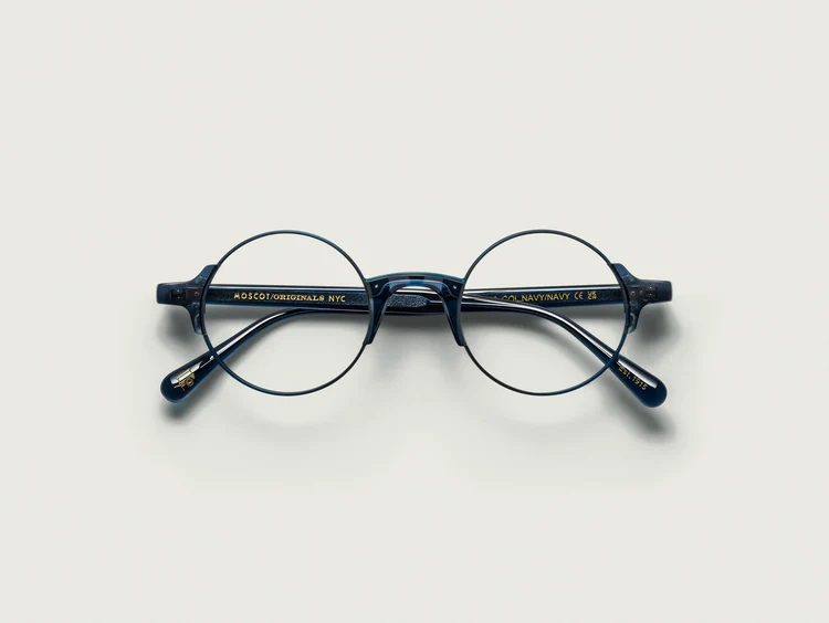 dibbik-color-navy-pos-2 Moscot Dibbik - Navy/navy (45) - Image 1